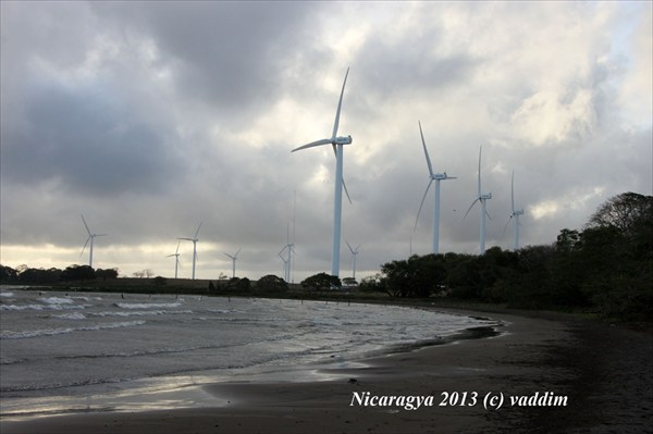Ветроэлектростанция в Никарагуа