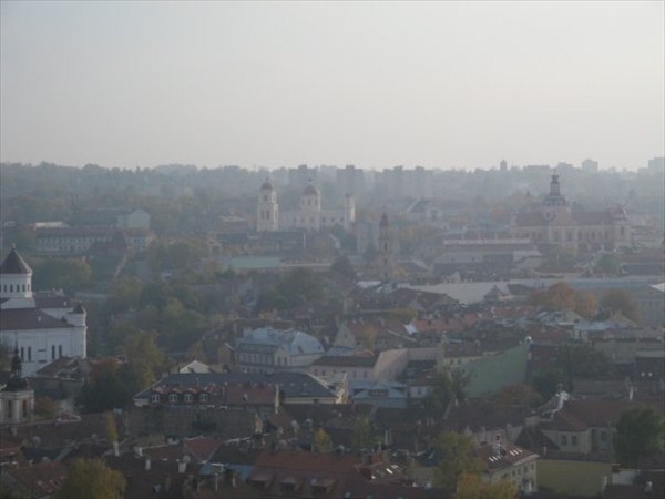 Панорама Вильнюса