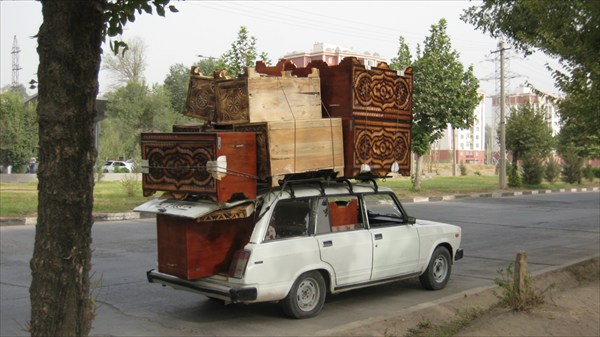 Большегруз в Душанбе