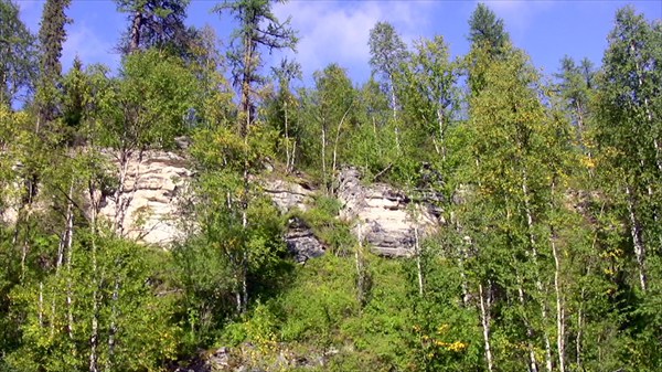 Первые скалы