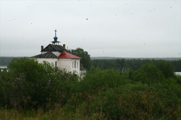 Храм в Кожеозерском монастыре