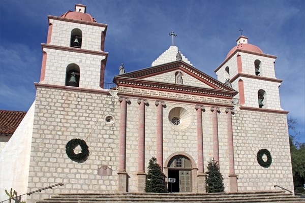 Старая католическая миссия в Санта-Барбаре