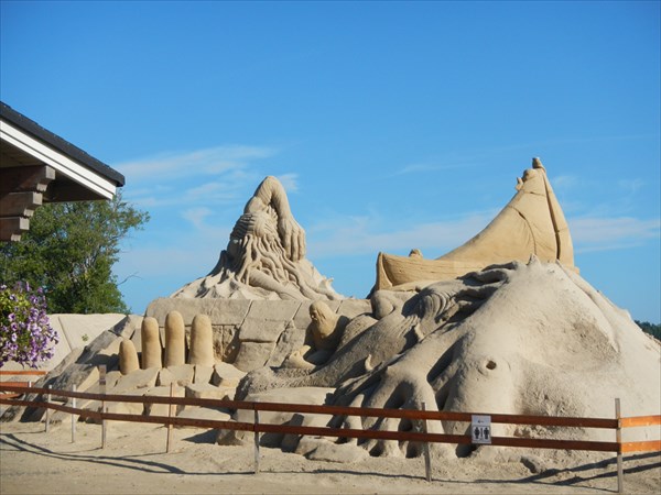 Лаппеенранта, песчаные фигуры