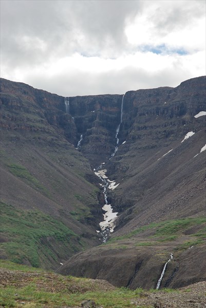Левый водопадный исток Геологической
