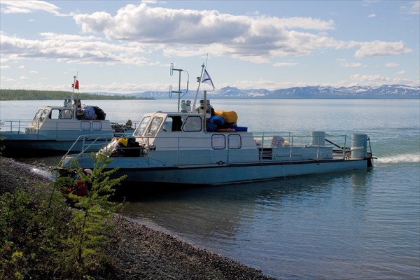 Катера КС - основное средство заброски на Норильские Озера