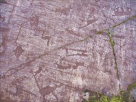 Кусочек самих беломорских петроглифов-Беломорские петроглифы
