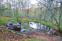 Источник с бочкой.