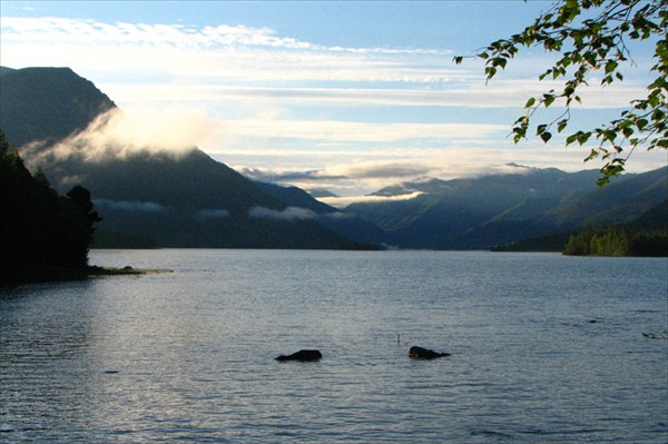 Фото 17. Восход на озере Фролиха