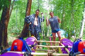 Хлобыстин и Хаймовский. Экипаж читинцев.