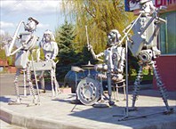 Гомельские Битлз-Памятник музыкантам
