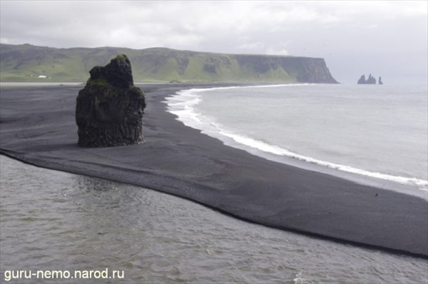 Чёрный пляж Reynisfjara