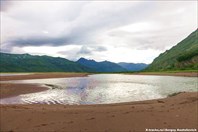 Р. Жировая перед впадением в бух. Жировую.