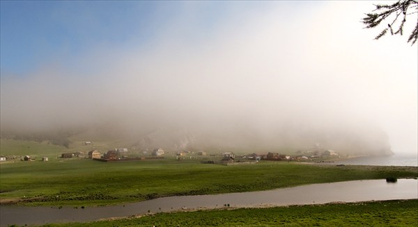 Туман пришел с Байкала 