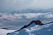 Вид на Кавказ с высоты