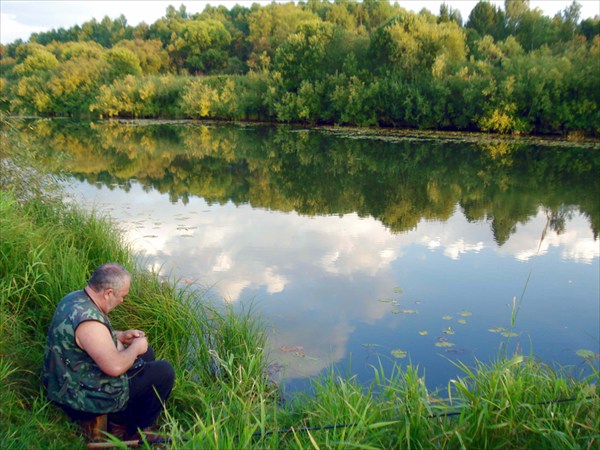 Река Золотой Китат и я.