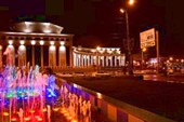 Каскад фонтанов