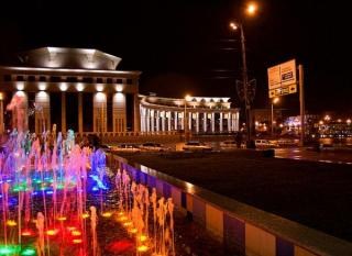 Каскад фонтанов