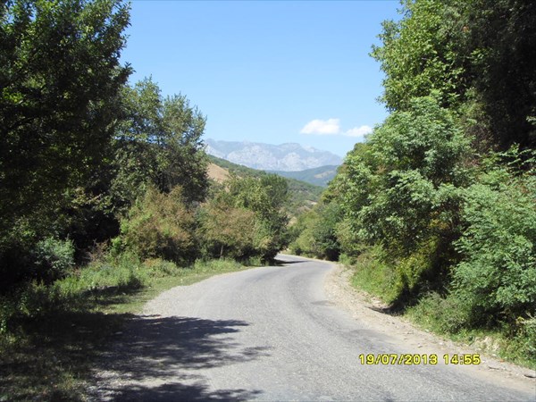 Дорога в с. Кара-Алма.