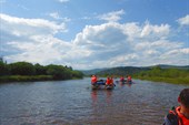 Река Хилок. Первые километры сплава.