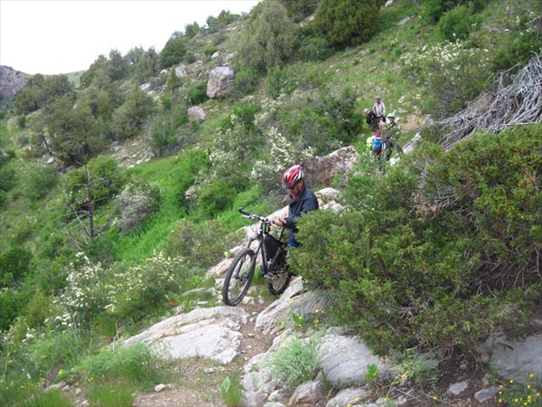 Тропа по ущ.р.Афлатун