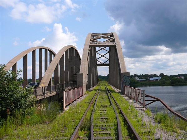 Ж/Д мост через Жабню