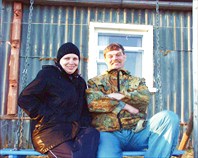 Иван Рябов с женой Мариной