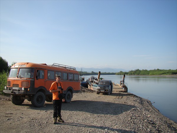 Переправа через реку Камчатка