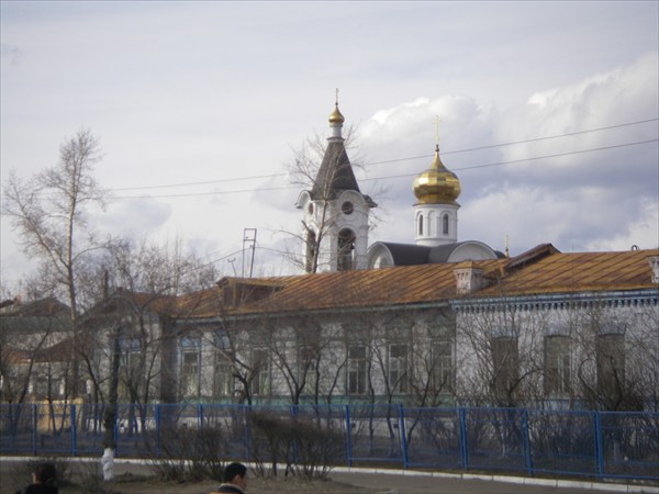 Церковь у вокзала Улан-Удэ
