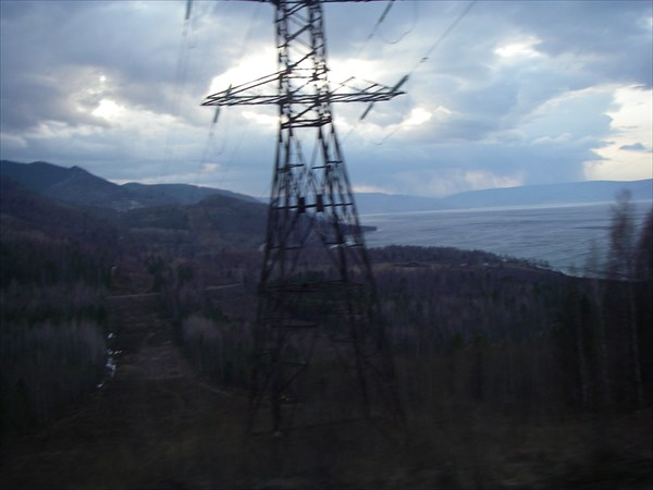 дорога вдоль Байкала