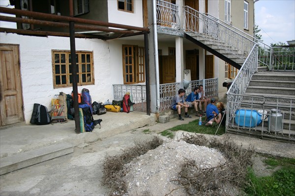 Дом абхаза в котором мы жили перед заброской в горы