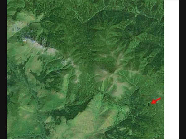Озеро Перевальное в google maps