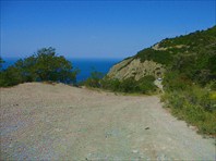 Дорога на Малый Утриш