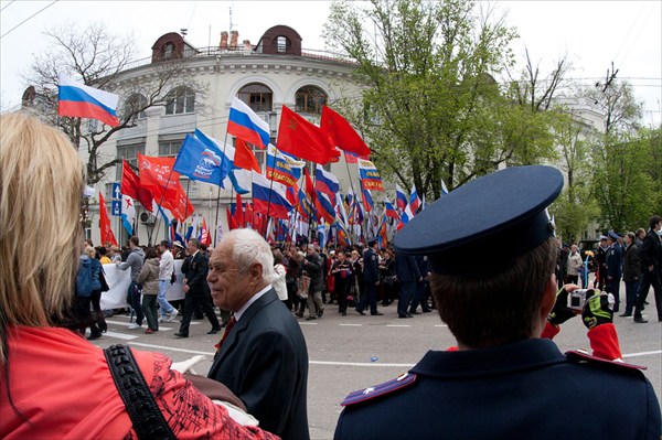 Парад 9 мая в Севастополе.