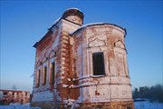 руины Преображенского храма...