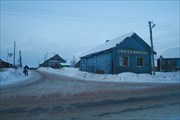 На этом перекрестке в Шокше закончился наш маршрут