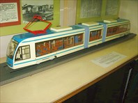 Один из экспонатов-Музей истории витебского трамвая
