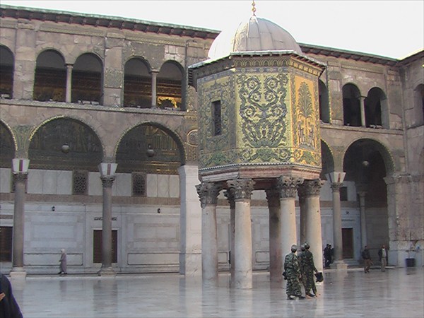 Дамаск. В мечети Омейядов