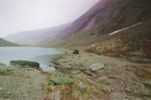 Третье озеро на вершине Умбозерского перевале