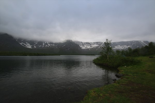 Озеро Малый Вудьявр