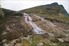 на фото: Водопад перед Умбозерским перевалом