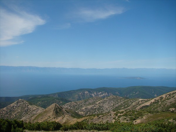 Вид с плато Святого Носа на Ушканьи о-ва