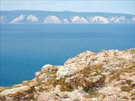 Малое море. Вид на Континент-Малое море Байкала