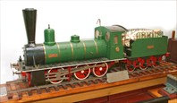Макет паровоза-Музей истории Белорусской железной дороги