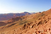 Синайские горы, спуск с горы Моисея
