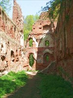 руины замка Бальга-Замок Бальга