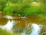 19 июля 2008. Река Сережа. Коллеги из Саранска