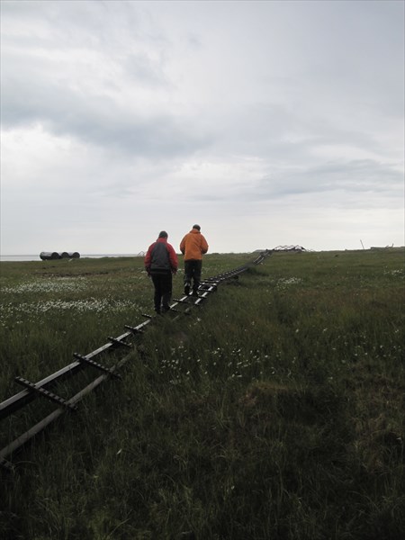 Водопровод в тундре, когда-то сделанный на совесть и долгие годы