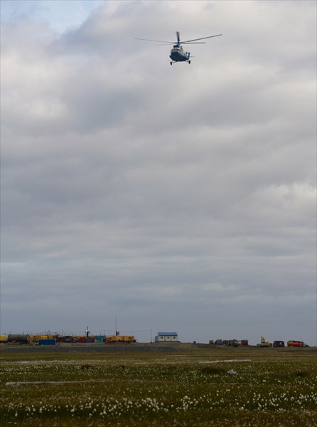 Вертолетная площадка КС Ярынской