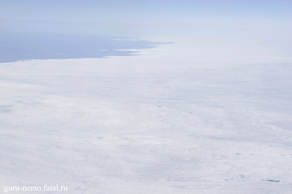 Ледяной щит Гренландии.