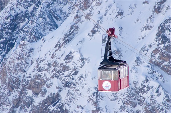 канатка на Эльбрусе